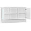 Wall Mounted Bathroom Medicine Cabinet With Double Mirrored Doors