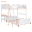 Full Over Full Bunk Bed With Desk