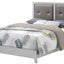 Padded Headboard Bed