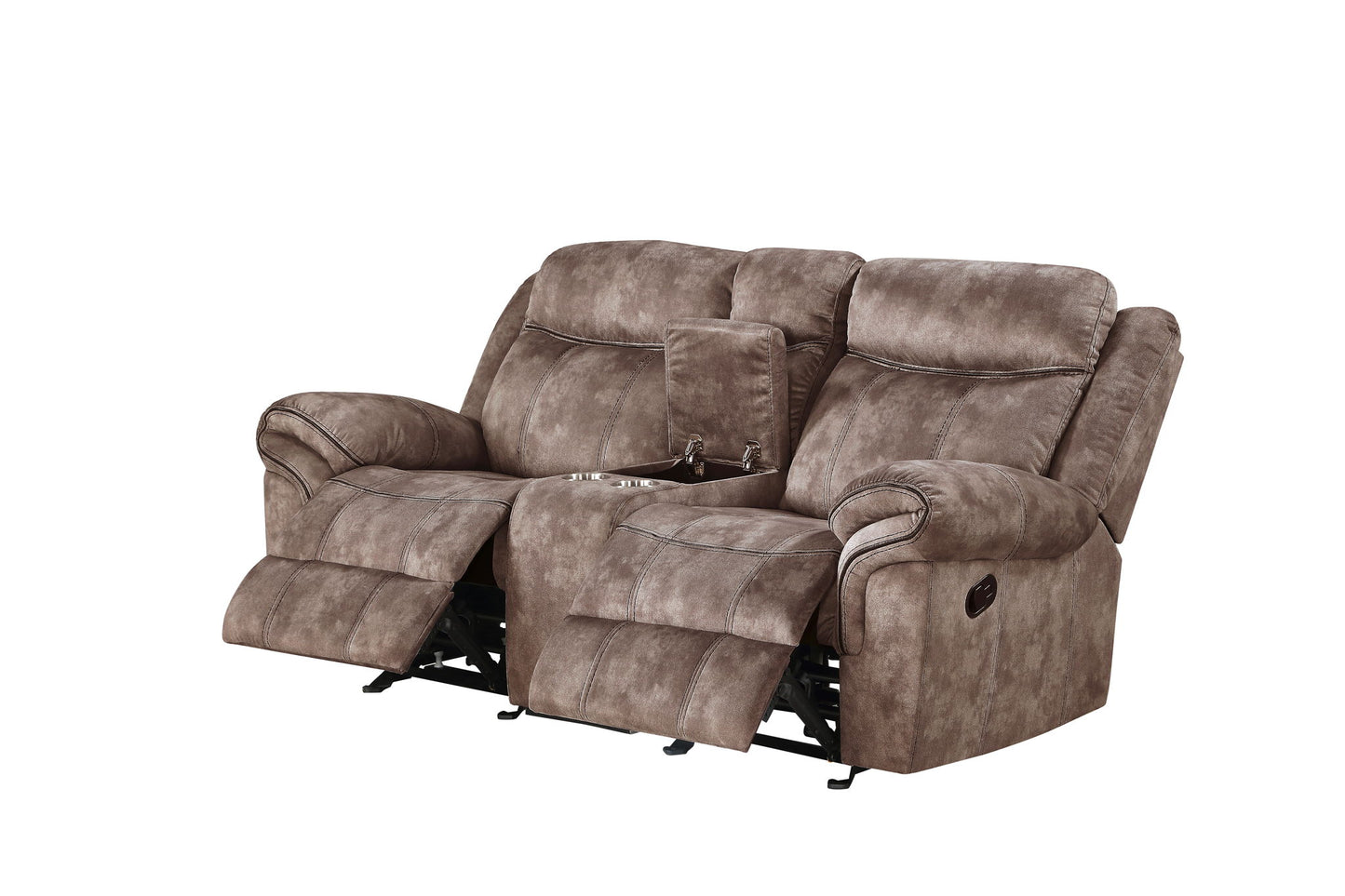 Zubaida - Two Tone 3 Piece Recliner Living Room Set