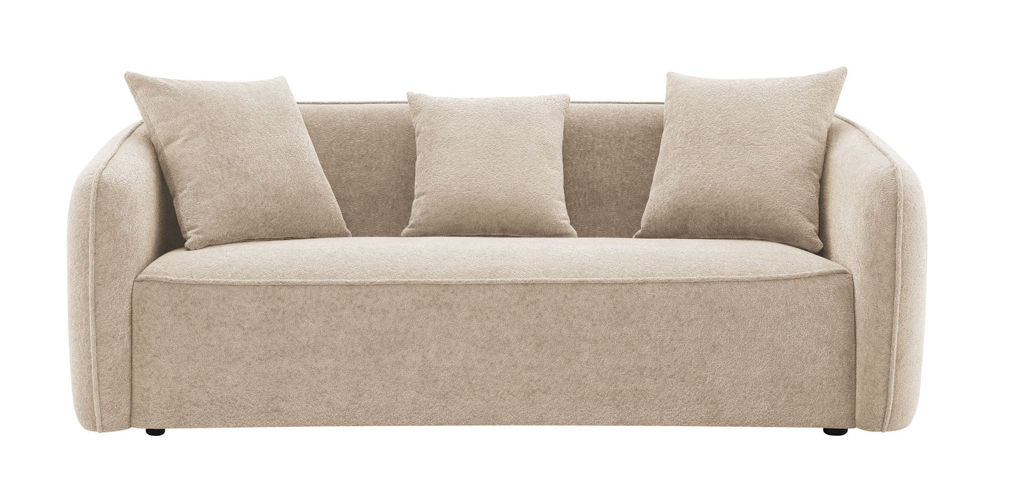 Keith - 3 Piece Living Room Set (Comes With Matching Color Toss Pillows)