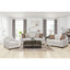 Mahaffey - Upholstered Sloped Track Arm Chair - Beige