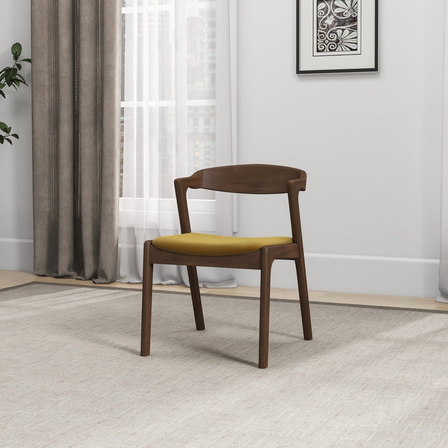Dakota - Mid-Century Modern Dining Chair (Set of 2)