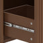 Fluted Bathroom Vanity With Ceramic Sink, Freestanding Design