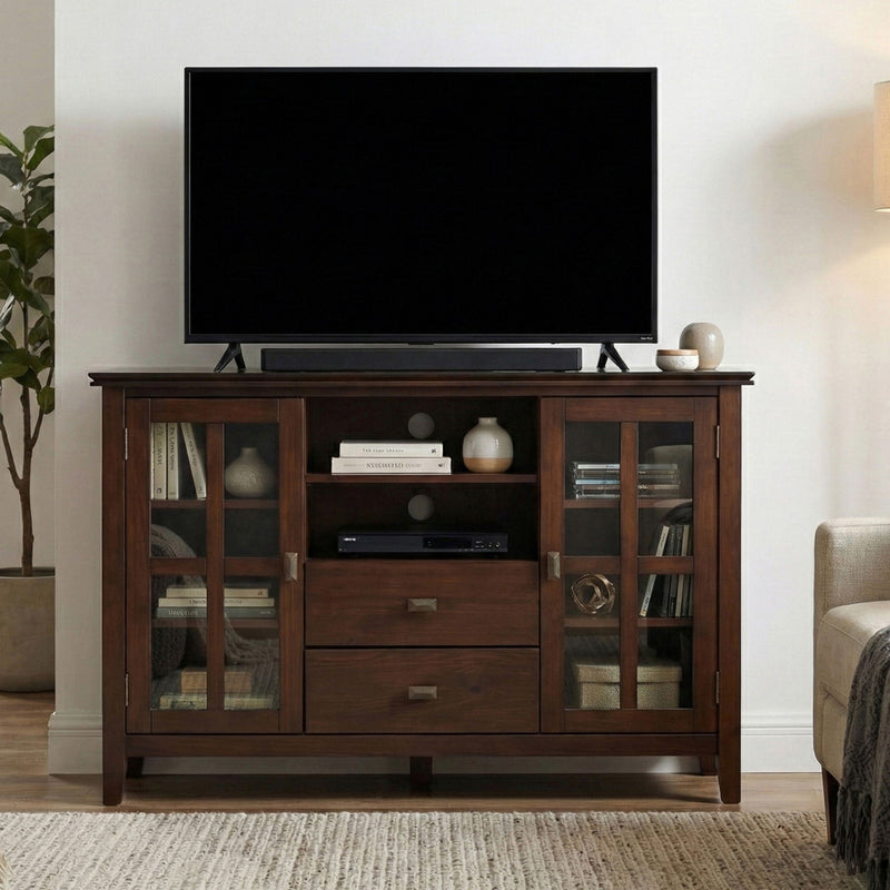Artisan - Handcrafted, Tall TV Media Stand