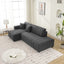 Jessica - Lamb Wool Sectional Sofa With Chaise