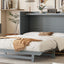 Murphy Bed With Iron Legs, Modern Design