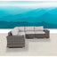 Rattan Sectional Sofa Set With Cushions