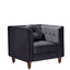 Chesterfield Accent Tufted Square Arm Side Chair
