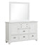 Jamestown - Dresser & Mirror - White