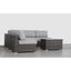 Stylish Entertainment Sectional Set, Outdoor Living