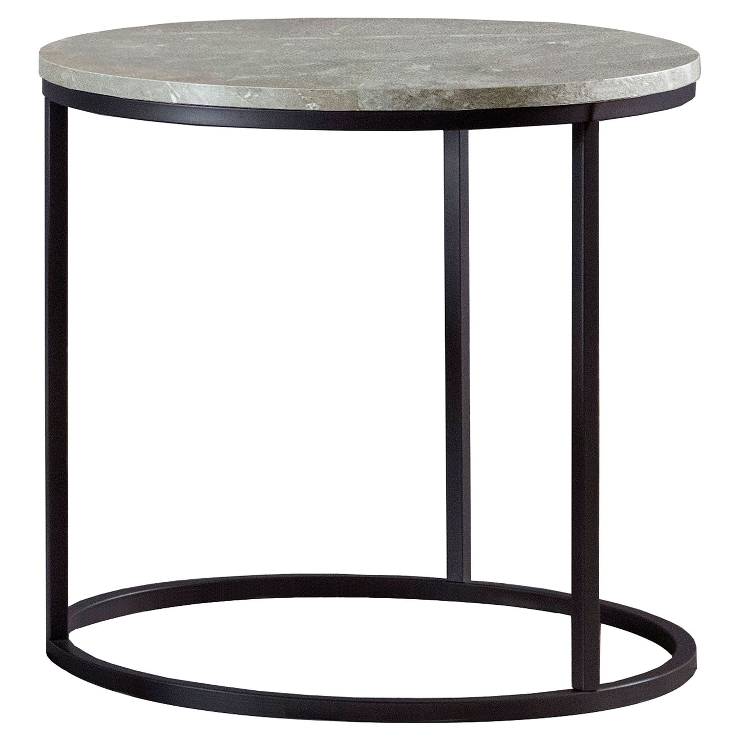 End Table - Gray / Gunmetal