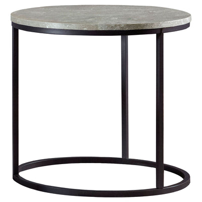 End Table - Gray / Gunmetal