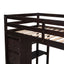Loft Bed With Storage Drawers, Desk And Stairs With Shelves