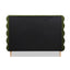Stockholm - Modern Wavy Headboard Platform Bed