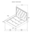 Maille - Panel Bed With Scalloped Headboard
