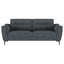 Oberle - 2 Piece Upholstered Sofa Set With Pocket Coil Seating - Charcoal