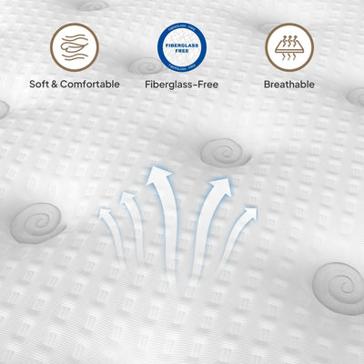 12" Hybrid Mattress With Innersprings & Gel Memory Foam