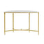 Bordeaux - Console Table - White / Gold