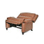 Tufted Design Wide Manual Recliner Chair