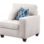 Rene - Sectional Sofa With Ottoman - Beige