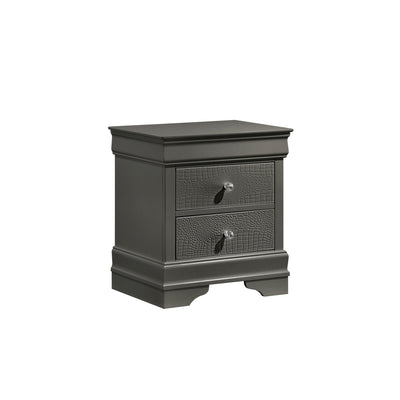 Blaze - 2 Drawer Modern Nightstand