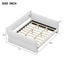Upholstered Platform Bed With USB Charging