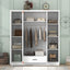 4 Door Wardrobe With 1 Drawer