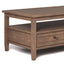 Warm Shaker - Coffee Table With Functional Storage