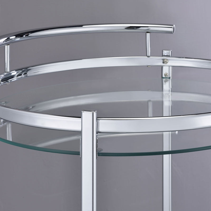 Osborne - Bar Cart - Chrome