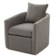 Swivel Accent Chair, Rotating Base, For Living Room