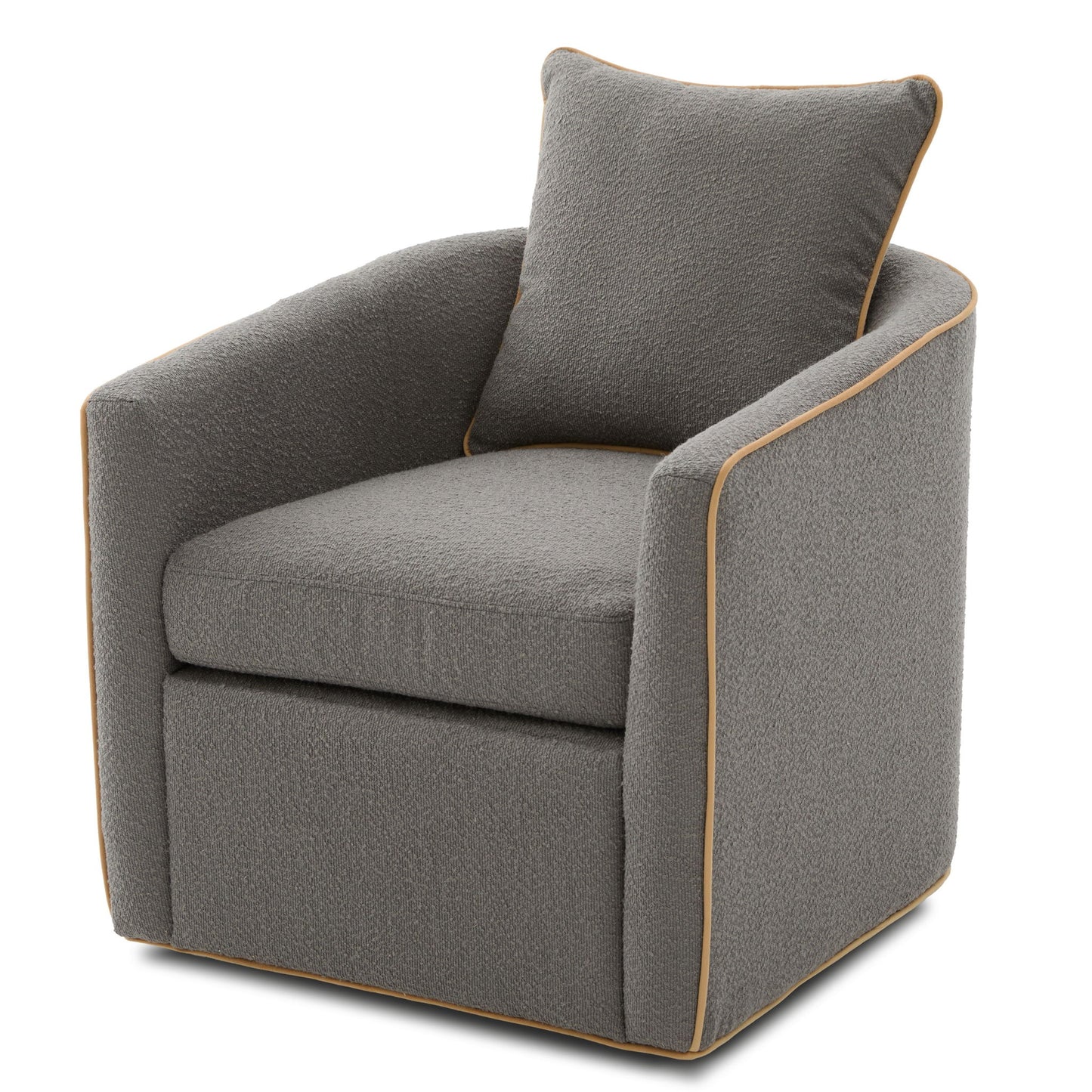 Swivel Accent Chair, Rotating Base, For Living Room
