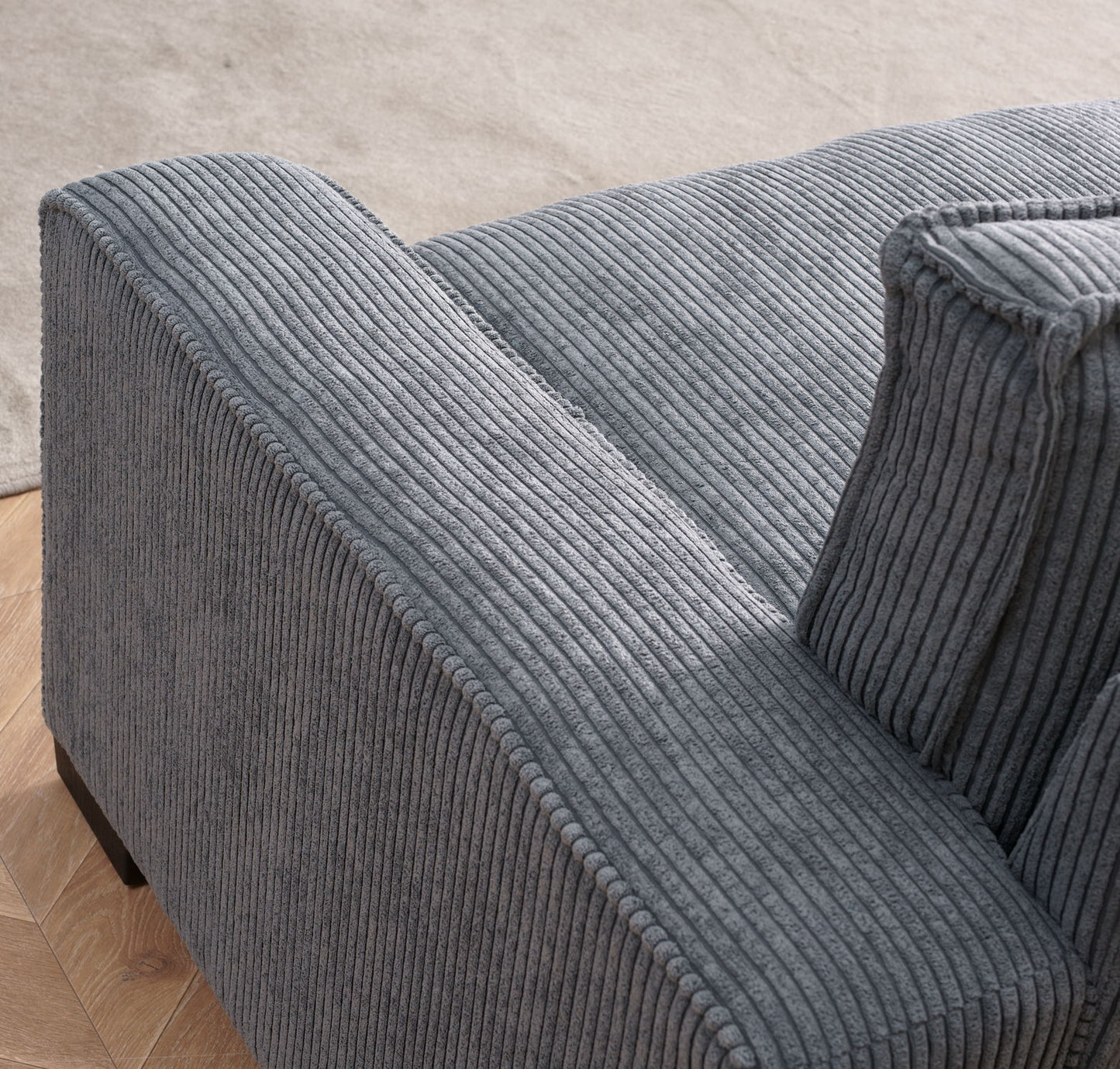 Luxe - Sofa With Sleek Design, Spacious And Comfortable 3 Seater Couch