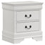 Mckee - 4 Piece Queen Bedroom Set, Includes Bed, Nightstand, Dresser And Mirror - White