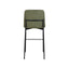 Erik - Bar Chair With Black Metal Frame (Set of 2)
