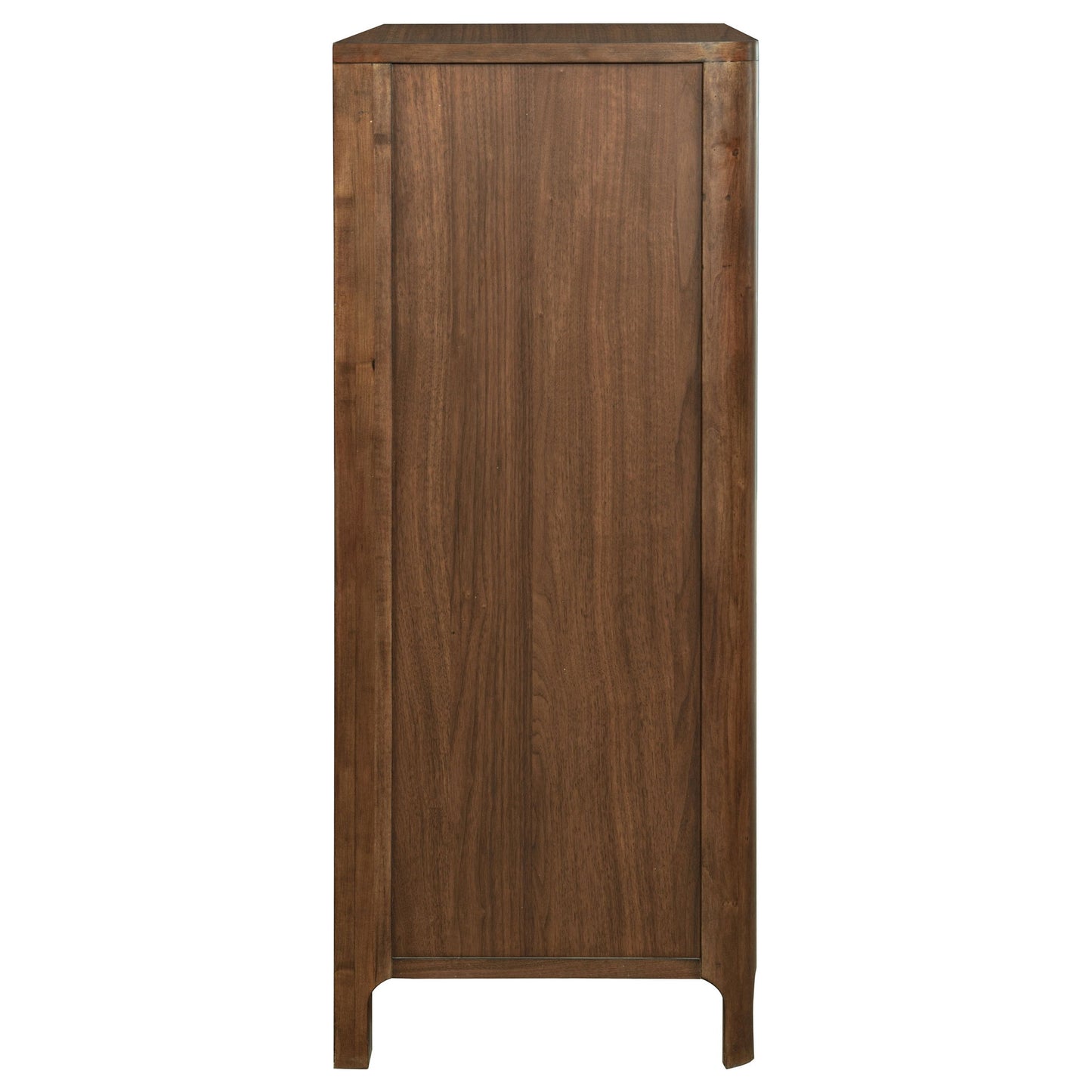 Verona - 5 Drawer Chest With - Walnut