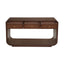 Console Table With 3 Drawers, Display Shelf