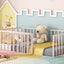 Metal Floor Bed Frame With Fence And Door