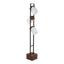 Bento - Contemporary Floor Lamp - Black / Walnut / White