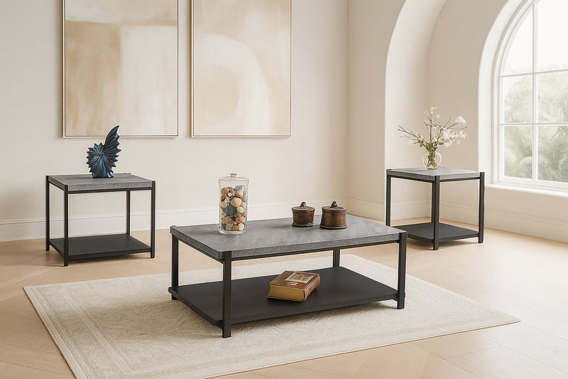 Linea - 3 Piece Occasional Set (1 Coffee & 2 End Tables)