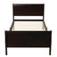 Platform Bed Frame Mattress Foundation Sleigh Bed With Headboard / Footboard / Wood Slat Suppor