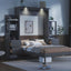 Murphy Wall Bed With LED Lights, Shelves And Drawers
