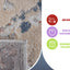 Marfi - 2' X 3' Contemporary Area Rug - Multi