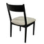 Comfortable Upholstery Cresent Chair (Set of 2) - Peppercorn