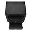 Nightstand, Storage Drawer Versatile Use, Upholstered, Transitional