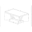 Panda - Dining Table And Trestle Base - Black
