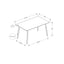 Contemporary Rectangular Dining Table