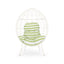Cosmos - Round Hammered Iron Teardrop Chair