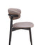 Lanae - Polished Microfiber Side Chair (Set of 2) - Gray