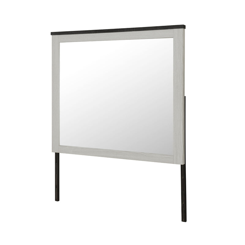 Avery - Mirror With Sleek Frame Large Scale Mirror For Dresser - Beige